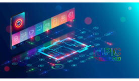 通信信号素材格式蓝色背景图G
