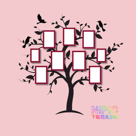 照片框背景图背景模板相片框