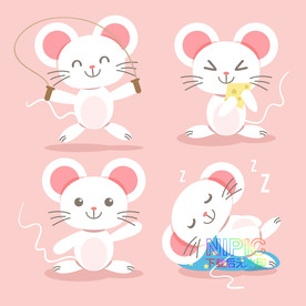 矢量图rat快乐背景图下载鼠