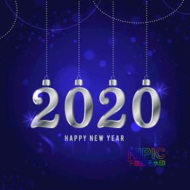 新年卡通喜庆霓虹吉祥风格素材