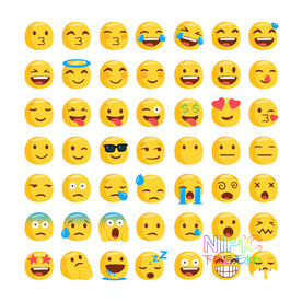 eps输入法表情矢量图模板