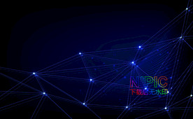 背景图形展板自动驾驶物联网锁