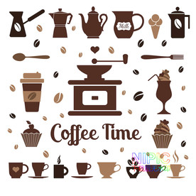 格式文件图形矢量背景咖啡豆