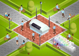 背景模板isometirc