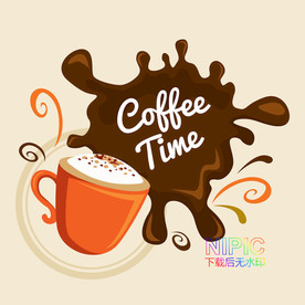 背景咖啡豆素材coffee