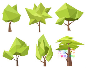 模板模版背景可爱格式简笔画树