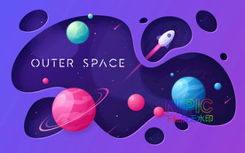 模板星球商务galaxy图片