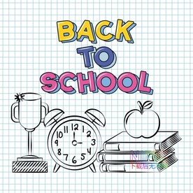 矢量彩色铅笔背景格式eps