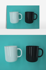 C4D 模型马克杯陶瓷杯