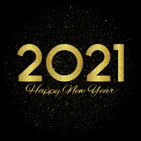 2021 新年展板背景