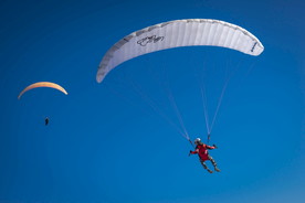 滑翔伞 飞行 空气 天空 运动