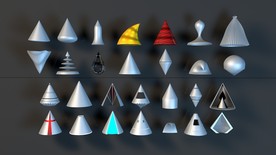C4D 模型 不锈钢工件零件