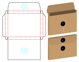 文件档案袋纸盒包装