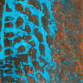 艺术抽象画 蓝色石头纹