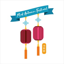 卡通中秋节