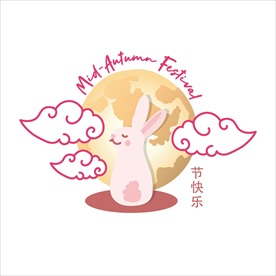 卡通中秋节