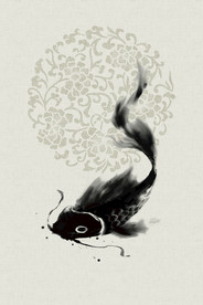 中国风 水墨 喜庆背景图片