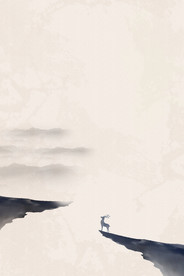 中国风 水墨 喜庆背景图片