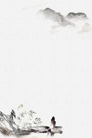 中国风 水墨 喜庆背景图片