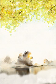 中国风 水墨 喜庆背景图片