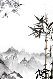 中国风 水墨 喜庆背景