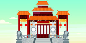 中国风 水墨 喜庆背景