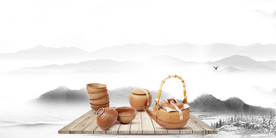 中国风 水墨 喜庆背景