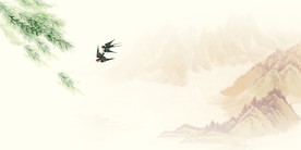 中国风 水墨 喜庆背景