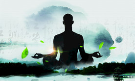 中国风 水墨 喜庆背景