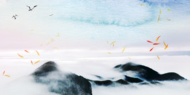 中国风 水墨 喜庆背景