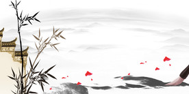 中国风 水墨 喜庆背景