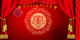 中国风 水墨 喜庆背景