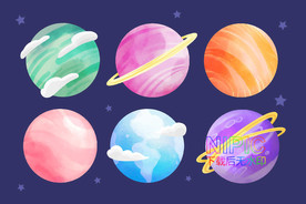卡通星球行星