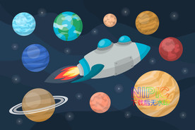 火箭和行星