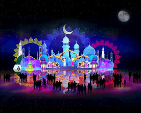 灯组阿拉伯风情