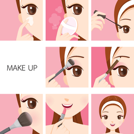 化妆步骤