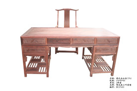 176明式办公台 开放