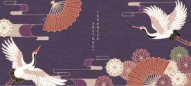 日式底纹背景