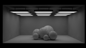 C4D 模型摄影棚产品场景布光
