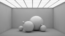 C4D 模型摄影棚产品场景布光