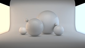 C4D 模型摄影棚产品场景布光