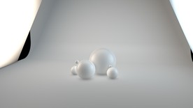 C4D 模型摄影棚产品场景布光