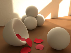 C4D 模型摄影棚产品场景布光