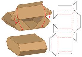 多边形纸盒包装盒