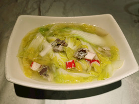 鲜肉炖白菜