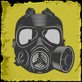 复古贴纸样机   怀旧潮流贴纸