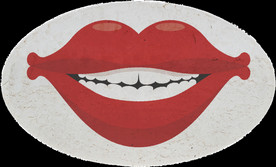 复古贴纸样机   怀旧潮流贴纸