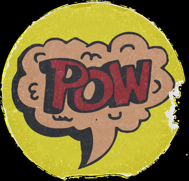 复古贴纸样机   怀旧潮流贴纸