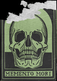 复古贴纸样机   怀旧潮流贴纸