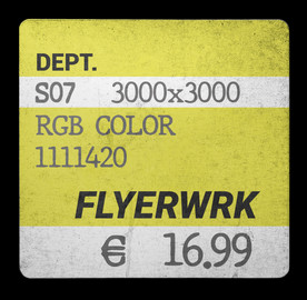 复古贴纸样机   怀旧潮流贴纸